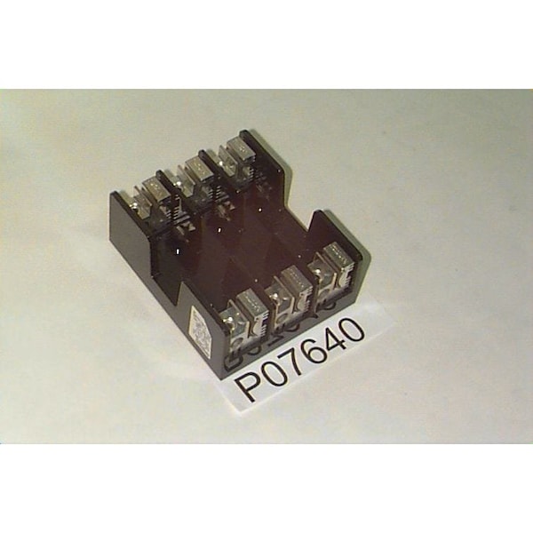 Aaon Open Fuse Block, K UL Class, 3 Poles, 250V AC/DC Volt Rating P07640 - main